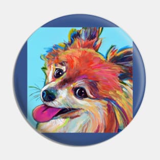 Adorable Pomeranian Pin