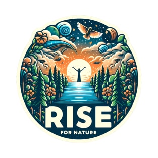 Rise for Nature: Decriminalize and Elevate T-Shirt