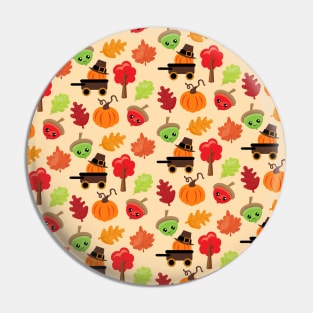 Thanksgiving pattern, Funny Thanksgiving design gift idea Pin