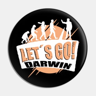 Lets Go Darwin -Let´s Go Darwin Pin