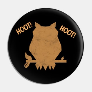 Hoot Hoot Owl Pin