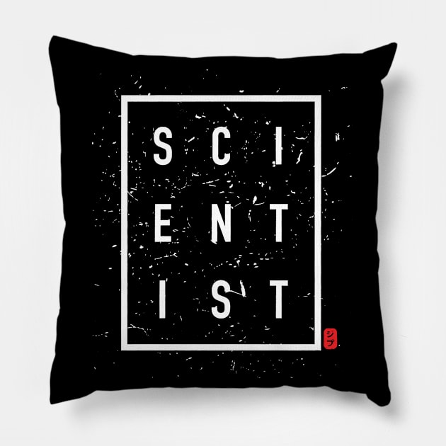 SCIENTIST Pillow by geep44