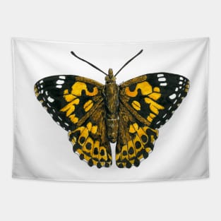 Painted lady butterfly Tapestry