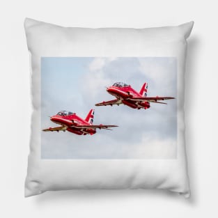 Red Arrows Formation Pair Pillow