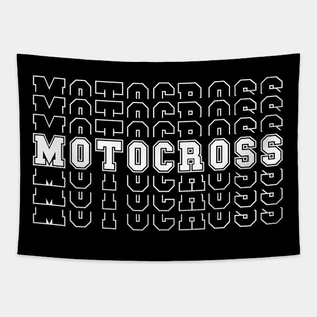 Motocross Motocross Tapestry by Shop Ovov