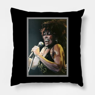 Queen of rock n roll Pillow