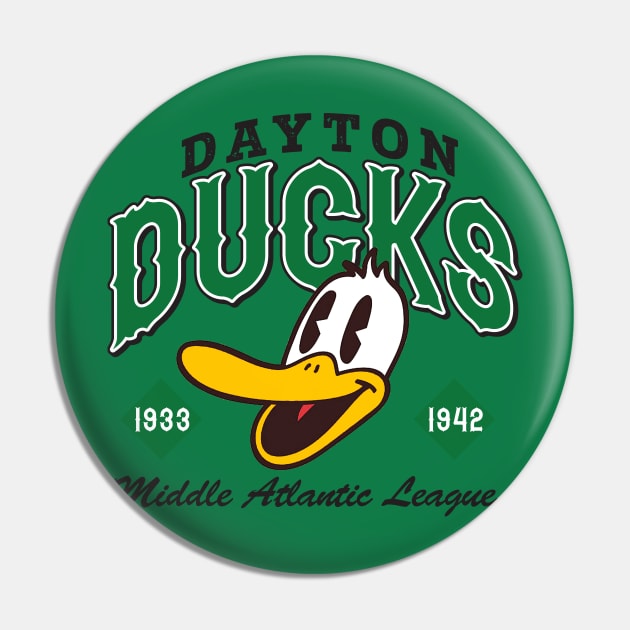 Dayton Ducks Pin by MindsparkCreative