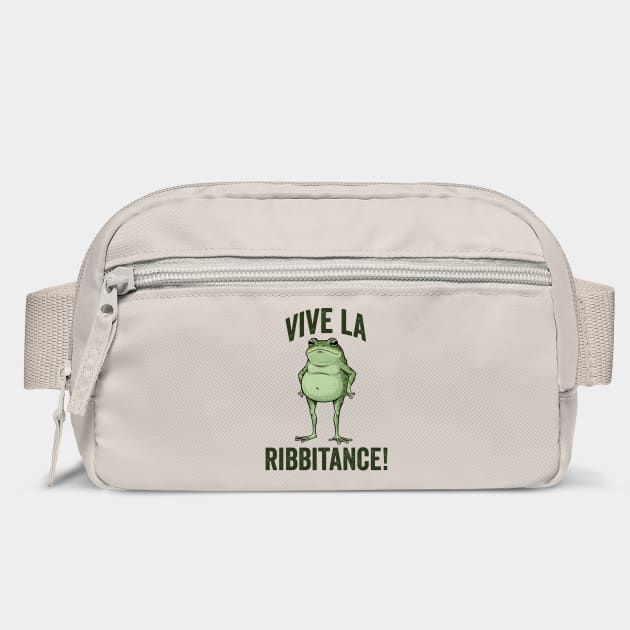 Vive La Ribbitance! Frogs resisting ICE in Portland, United we Ribbit by Luxinda