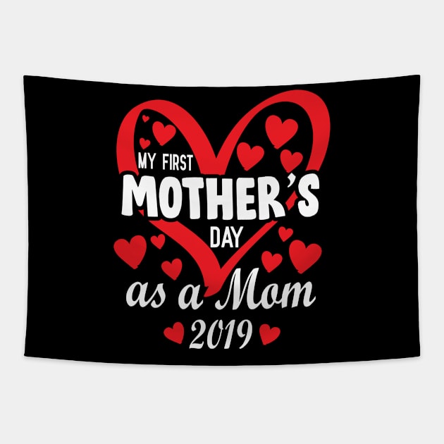 My First Mother's Day as a Mom Tapestry by ernestouchiha