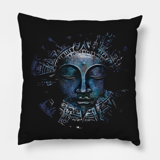 Buddha Pillow by OsFrontis