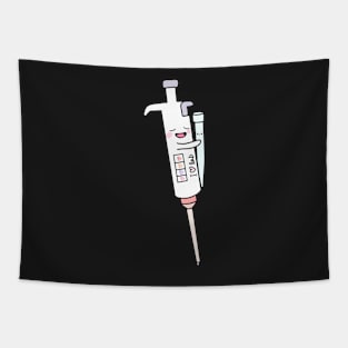 Cute Micropipette with Lovely Tip laboratory Tapestry