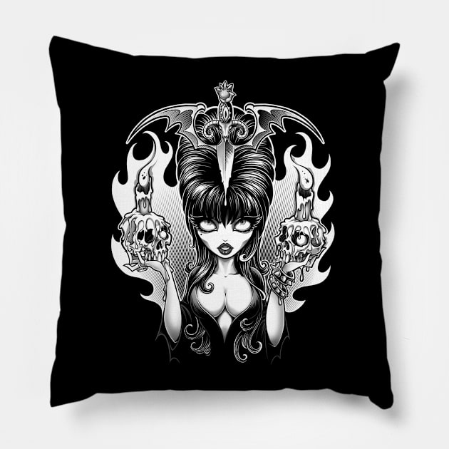 Dagger of Darkness Pillow by JEHSEE