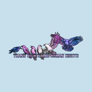 Trans Rights Crows T-Shirt