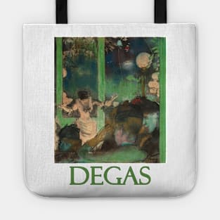 At the Cafe des Ambassadeurs by Edgar Degas Tote