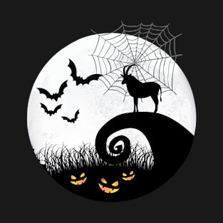 Antelope and moon halloween T-Shirt