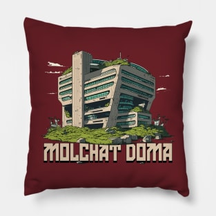 Molchat Doma   • Original Fan Art Design Pillow