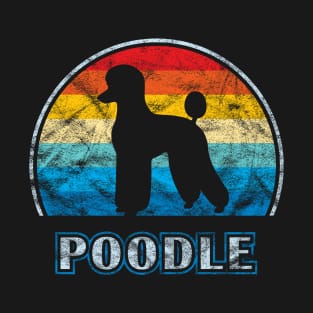 Poodle Vintage Design Dog T-Shirt