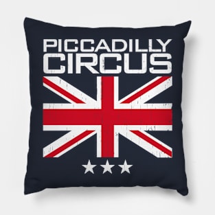 PICCADILLY CIRCUS UNION JACK - 2.0 Pillow