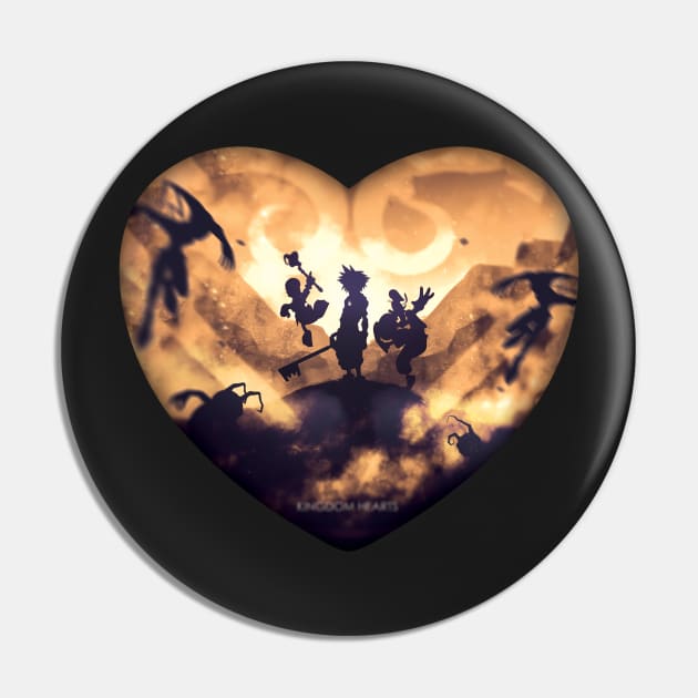 Kingdom Hearts Pin by sephcornel