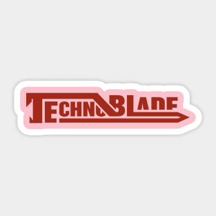 Technoblade Never Dies Sticker for Sale by skelli kelli