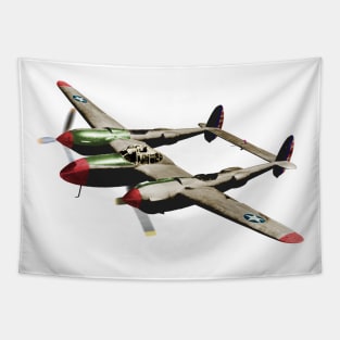 P38 Lightning Fathers Day Tapestry