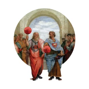 Basketball - Platon and Aristoteles T-Shirt