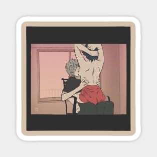 Sexy Anime Couple Magnet