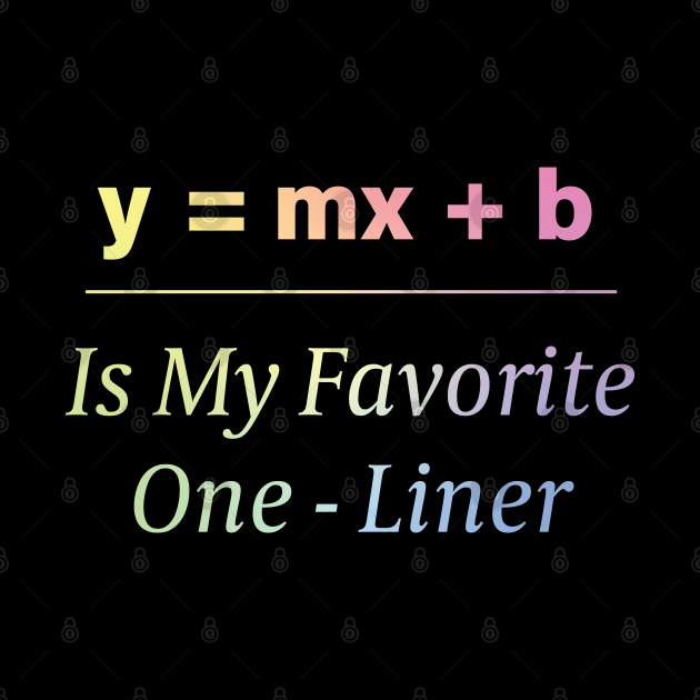 Math Pun One-Liner by ScienceCorner