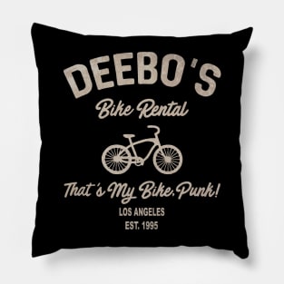 debos bike rental Pillow