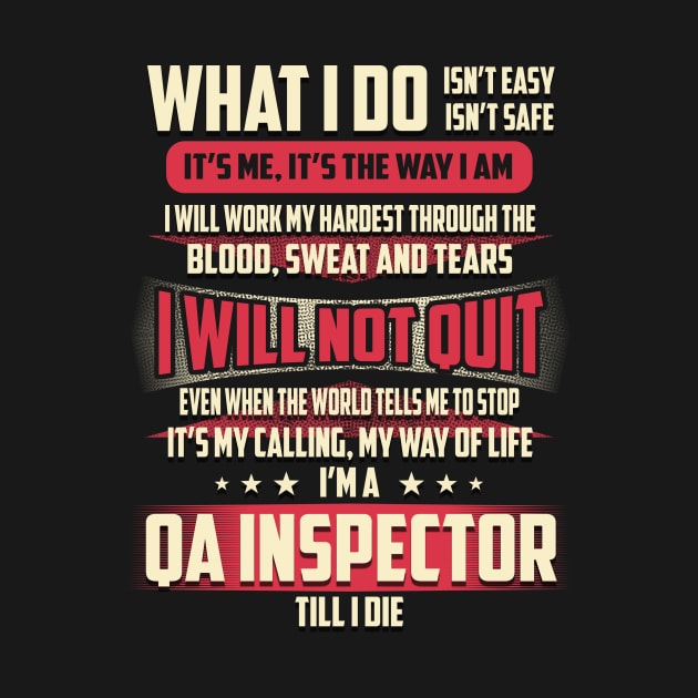 Qa Inspector What i Do by Rento