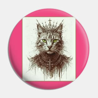 Cat Overlord Pin