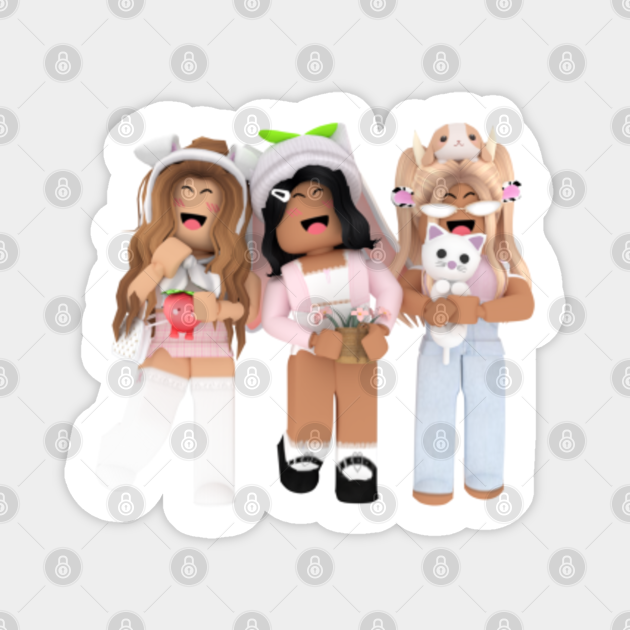 Roblox Girls Roblox Aimant Teepublic Fr