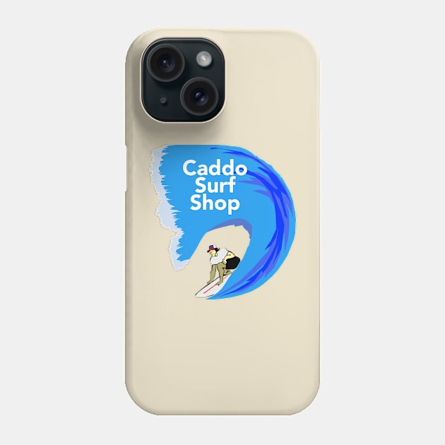 Caddo Surf Shop Phone Case by SPINADELIC