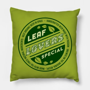 Deep Rock Galactic Leaf Lover's Special Beer from the Abyss Bar Pillow