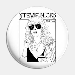 Stevie Nicks Vintage Rock Music 2023 Tour Live in Concert Pin