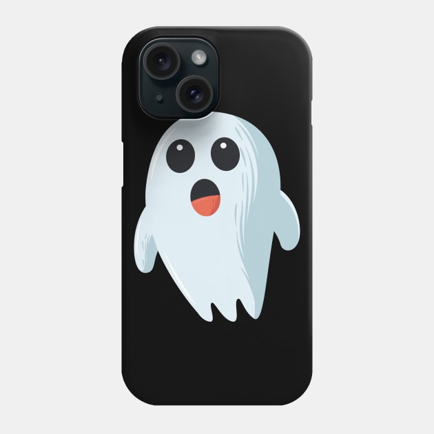 funny cute choked ghost - Halloween costume Phone Case by NaniMc