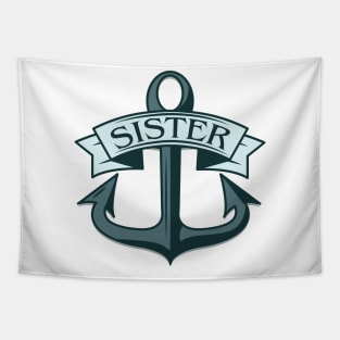 Sister Ships Anchor Tapestry