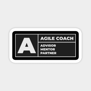 Agile coach advisory sign Magnet