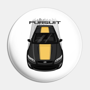 Ford FPV Pursuit UTE - White - Black - Yellow Stripe Pin