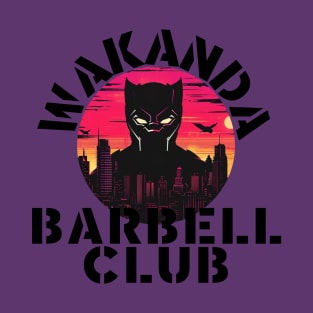 Wakanda Barbell Club T-Shirt