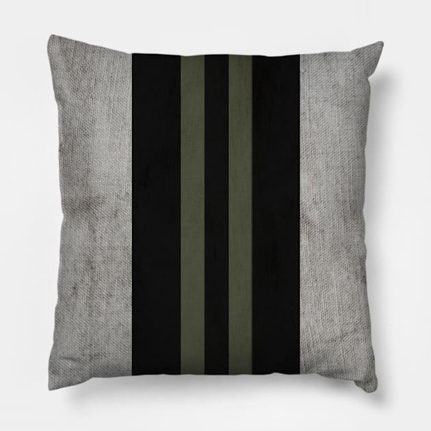 Awning stripe : Pillow by Annie Pom Freitag