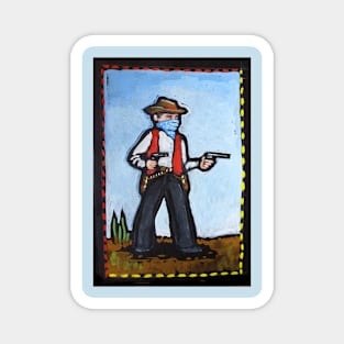 Cowboy/gunslinger Magnet