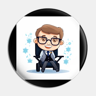 Stephen Hawking Pin