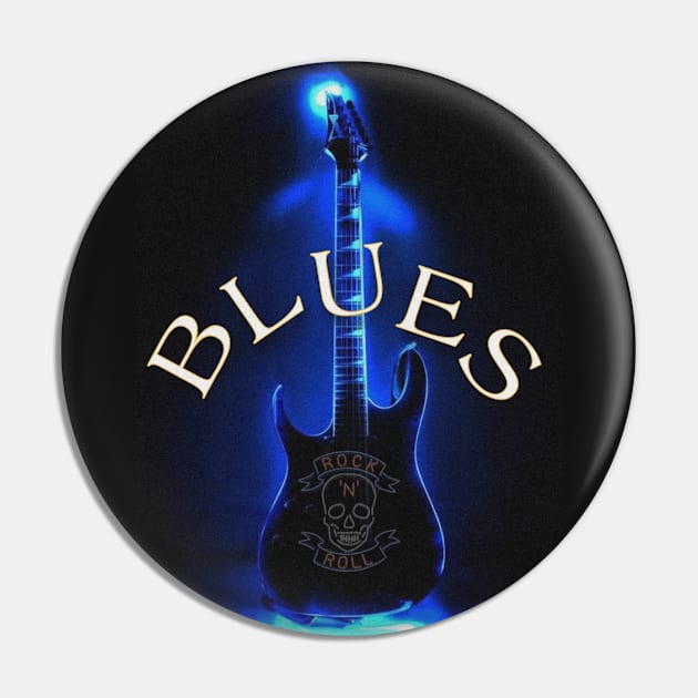 I Listen to Blues Pin by fiorellaft