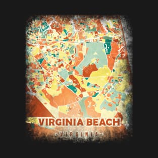 Virginia Beach US map T-Shirt