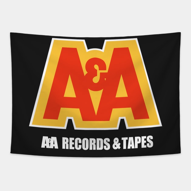 A&A Records & Tapes Tapestry by DCMiller01