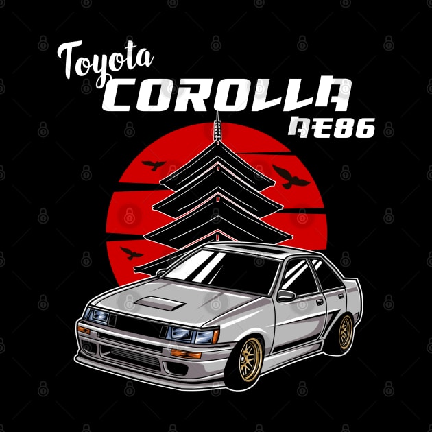 Toyota Corolla AE 86 by mirailecs