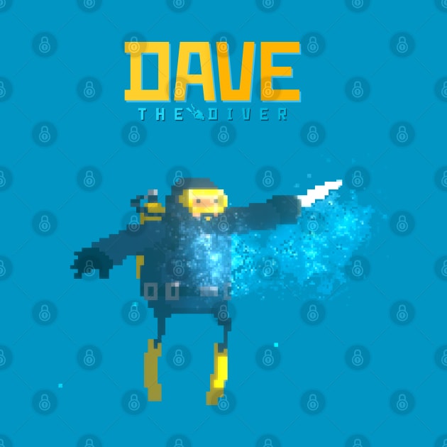 DAVE the diver - underwater_003 by Buff Geeks Art