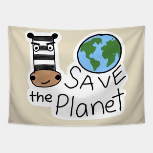 Save the planet! Tapestry