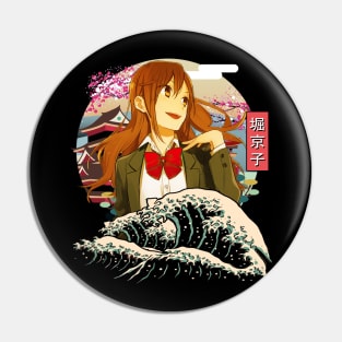 Izumi's Identity Horimiya Genre Transformation Pin